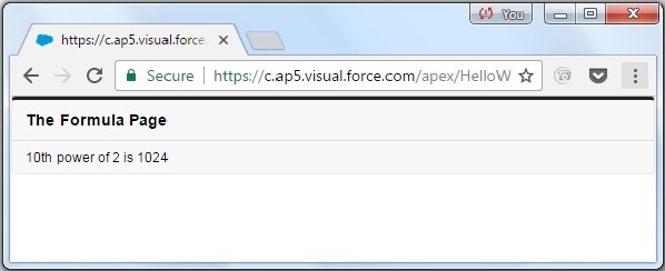 Visualforce 变量expressions4