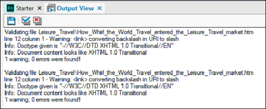 验证 XHTML