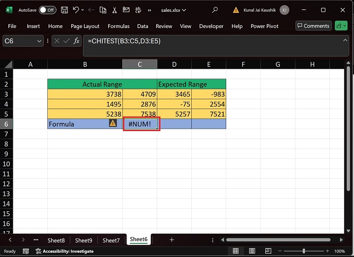 Excel Chitest 函数 28