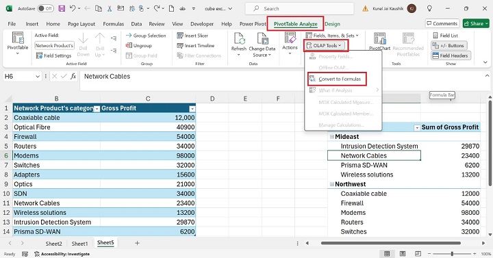 Excel CUBESET 函数 5