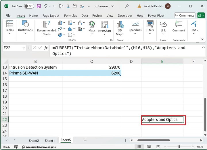 Excel CUBESET 函数 7