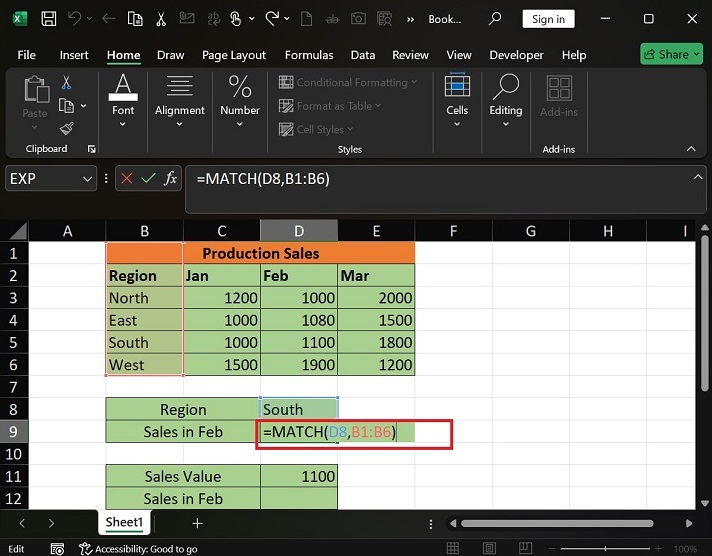 MATCH 函数在 Excel2 中的作用是什么