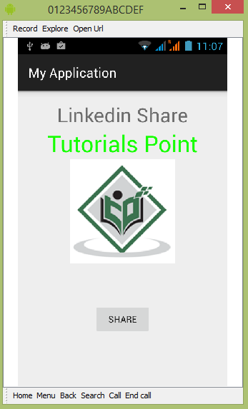 Android Linkedin 教程