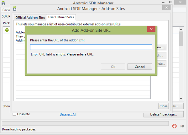 Android SDK 管理器教程