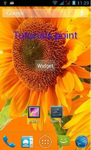 Android 小部件教程