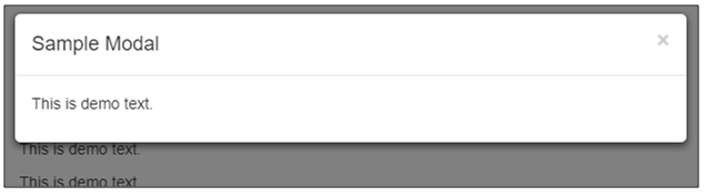 Bootstrap .modal(