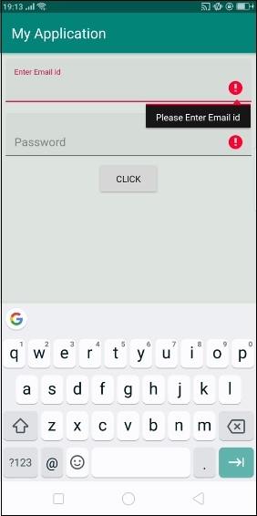 如何在 Android 中实现 TextInputLayout | w3schools 中文网