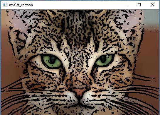 使用 Python 中的 OpenCV 将图像卡通化 | w3schools 中文网