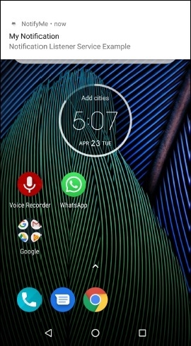 如何创建 Android 通知 Intent 并自行清除? | w3schools 中文网