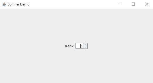 如何使用 Java 限制 Number JSpinner 组件中的值? | w3schools 中文网