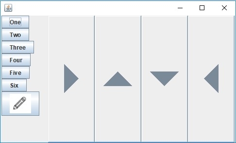 Extends Arrow Java 如何使用 Java 设置框架中的所有箭头按钮? | w3schools 中文网