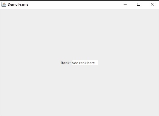 如何在 Java 中禁止使用 GridBagLayout 调整组件大小 | w3schools 中文网