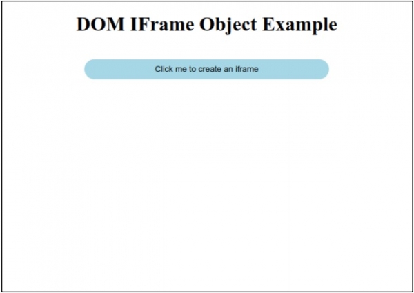 HTML DOM iFrame 对象 | w3schools 中文网