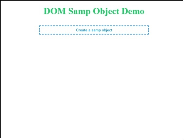 HTML DOM Samp 对象 | w3schools 中文网