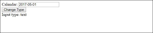HTML DOM Input Date type 属性 | w3schools 中文网
