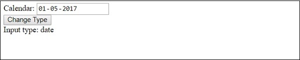 HTML DOM Input Date type 属性 | w3schools 中文网