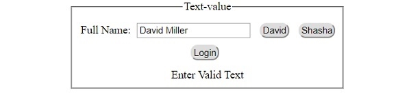 HTML DOM Input Text value 属性 | w3schools 中文网