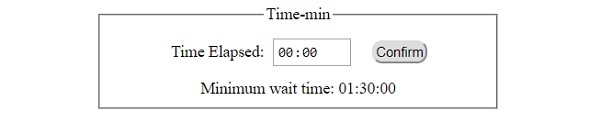 HTML DOM Input Time min 属性 | w3schools 中文网