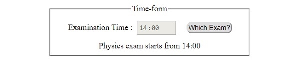 HTML DOM Input Time 对象 | w3schools 中文网