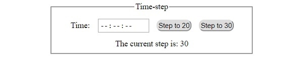 HTML DOM Input Time step 属性 | w3schools 中文网