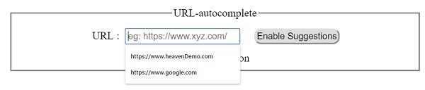 HTML DOM Input URL autocomplete 属性 | w3schools 中文网