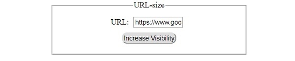 HTML DOM Input URL size 属性 | w3schools 中文网