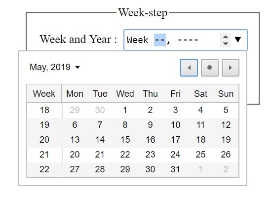 HTML DOM Input Week step 属性 | w3schools 中文网