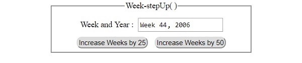 HTML DOM Input Week stepUp( ) 方法 | w3schools 中文网