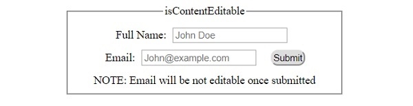 HTML DOM isContentEditable 属性 | w3schools 中文网