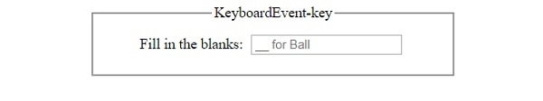 HTML DOM KeyboardEvent 对象 | w3schools 教程