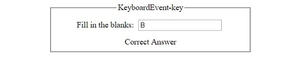 HTML DOM KeyboardEvent 对象 | w3schools 教程