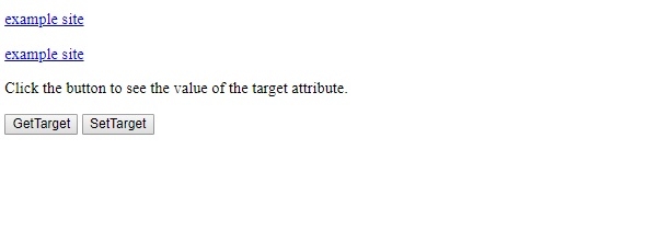 HTML DOM 锚点 target 属性 | w3schools 中文网