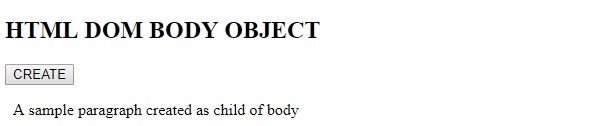 HTML DOM Body 对象 | w3schools 教程