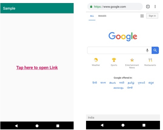 如何在 Android 的 textView 中创建可点击链接? | w3schools 中文网