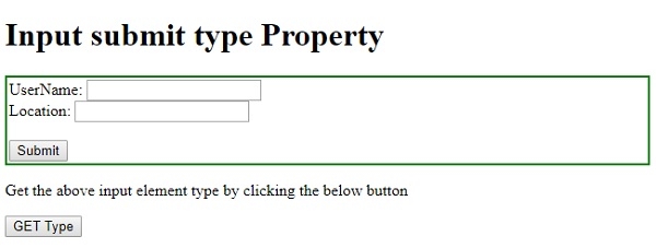 HTML DOM Input Submit type 属性 | w3schools 中文网