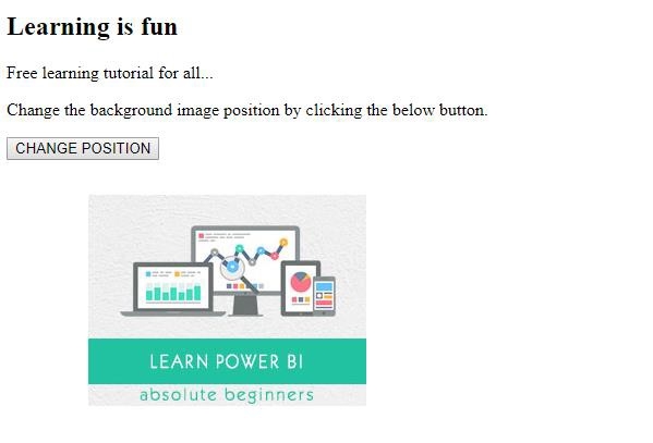 HTML DOM 样式 backgroundPosition 属性 | w3schools 中文网