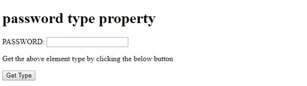 HTML DOM Input Password type 属性 | w3schools 中文网