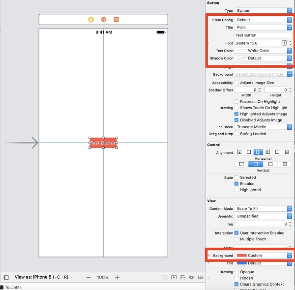 如何自定义 iOS 按钮以设置文本和颜色? | w3schools 中文网