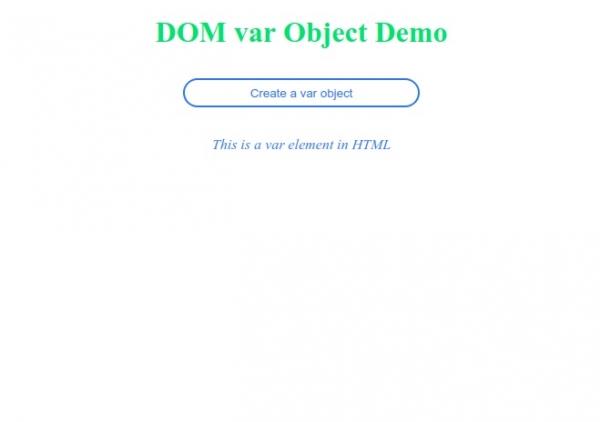 HTML DOM 变量对象 | w3schools 中文网