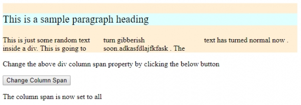 HTML DOM 样式的 columnSpan 属性 | w3schools 中文网