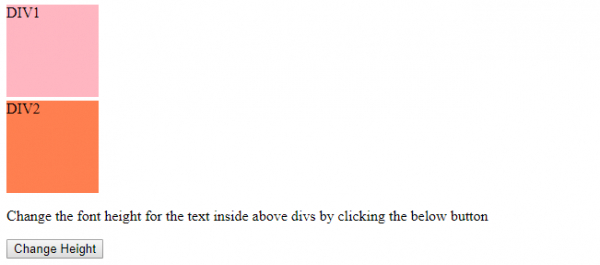 HTML DOM Style height 属性 | w3schools 中文网