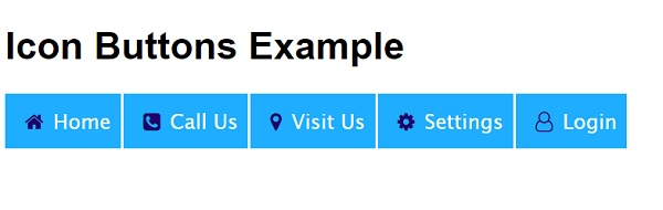 如何使用 CSS 创建图标按钮? | w3schools 中文网