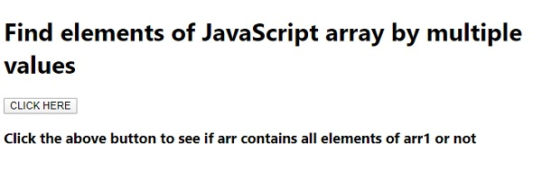 如何通过多个值查找 JavaScript 数组的元素? | w3schools 中文网