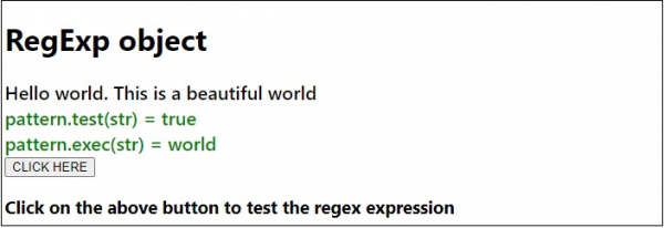 JavaScript 中的 RegExp 对象。 | w3schools 中文网