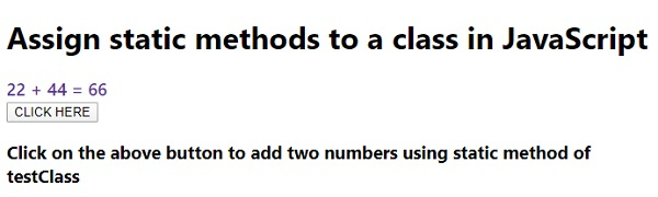 ๅฆไฝๅจ JavaScript ไธญๅฐ้ๆๆนๆณๅ้
็ป็ฑป? | w3schools ไธญๆ็ฝ