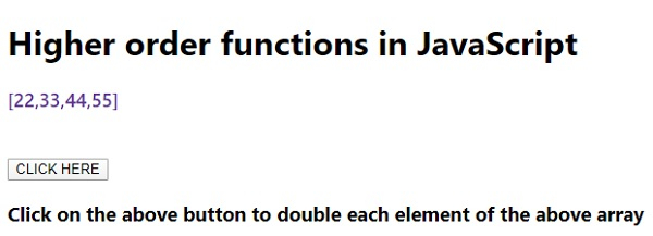 解释 JavaScript 中的高阶函数。 | w3schools 中文网