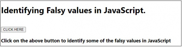 识别 JavaScript 中的 False 值 | w3schools 中文网