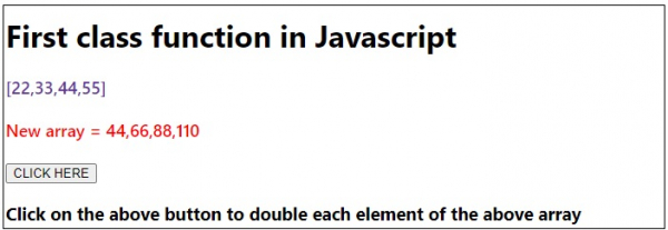 JavaScript 中的一等函数 | w3schools 中文网