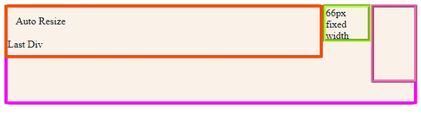 在 CSS Flexbox 中设置项目的固定宽度 | w3schools 中文网