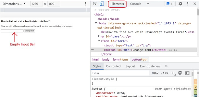 如何找出触发了哪些 JavaScript 事件? | w3schools 中文网